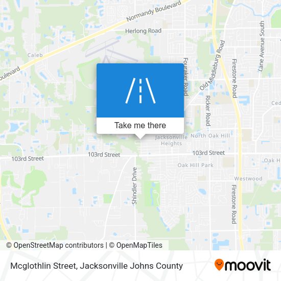 Mapa de Mcglothlin Street