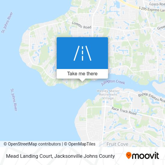 Mead Landing Court map