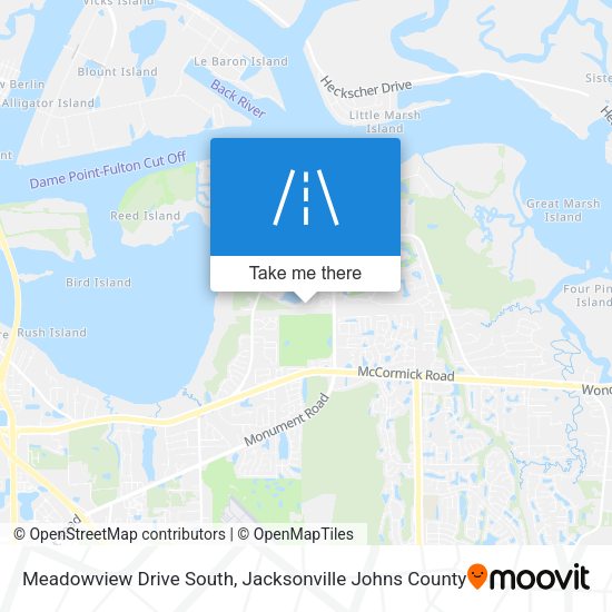 Meadowview Drive South map