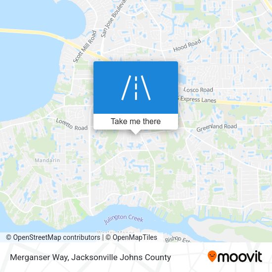 Mapa de Merganser Way