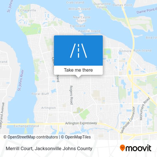 Merrill Court map