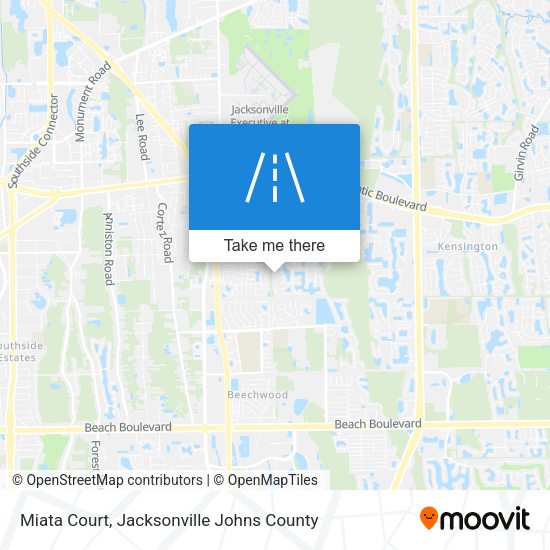 Miata Court map