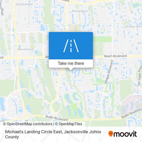 Mapa de Michael's Landing Circle East
