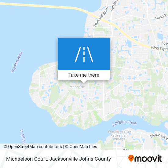 Mapa de Michaelson Court