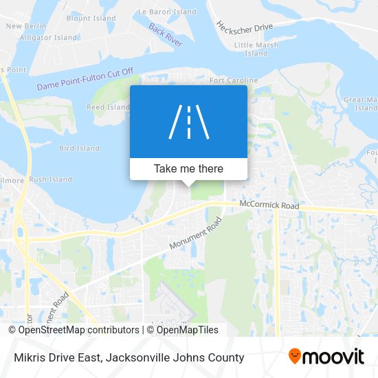 Mapa de Mikris Drive East