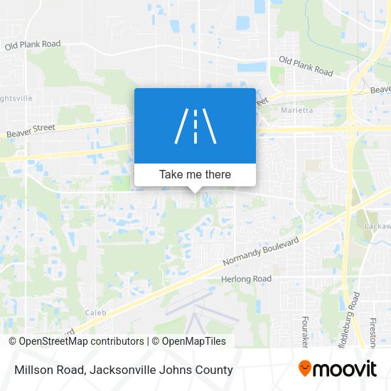 Mapa de Millson Road