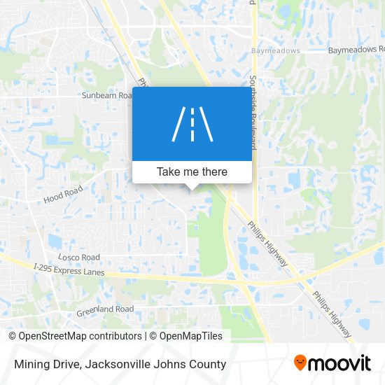 Mapa de Mining Drive