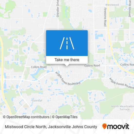 Mapa de Mistwood Circle North