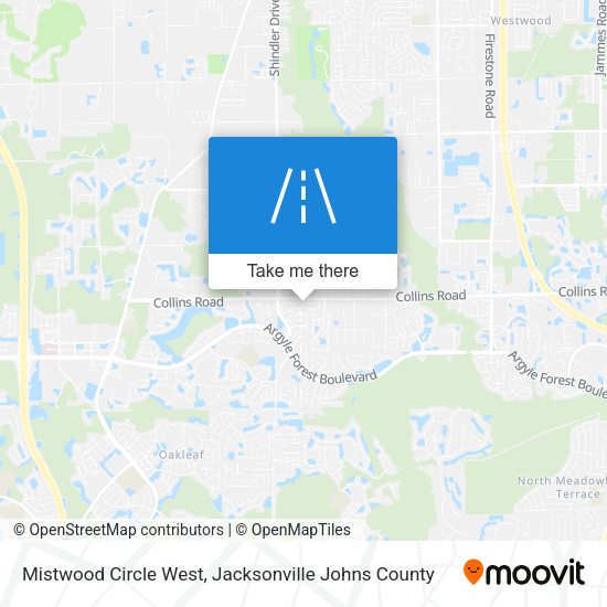 Mistwood Circle West map