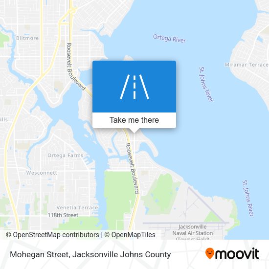 Mohegan Street map