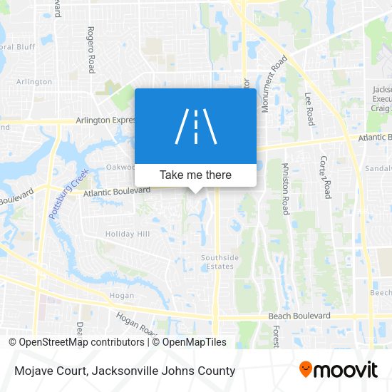 Mojave Court map