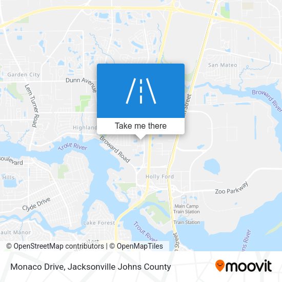 Mapa de Monaco Drive