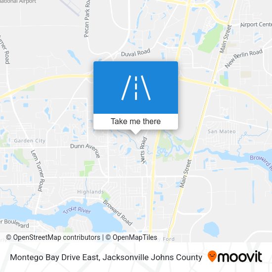 Mapa de Montego Bay Drive East