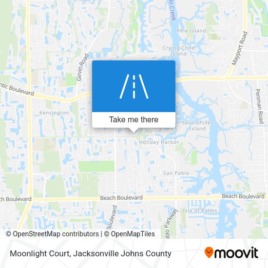 Mapa de Moonlight Court