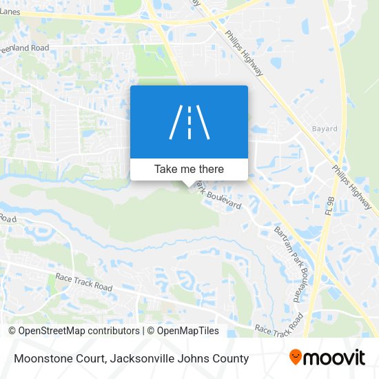 Moonstone Court map