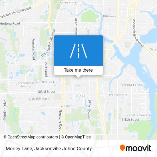 Mapa de Morley Lane