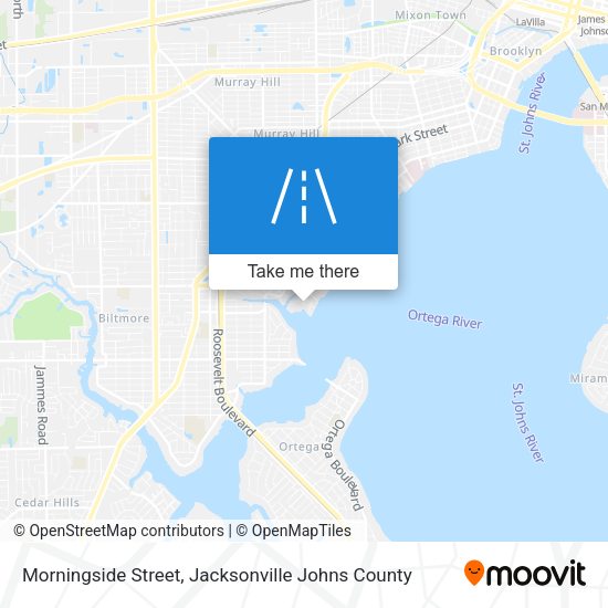 Mapa de Morningside Street
