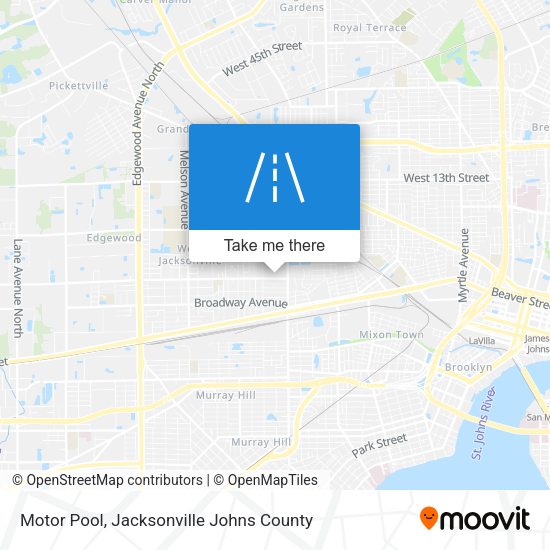 Motor Pool map