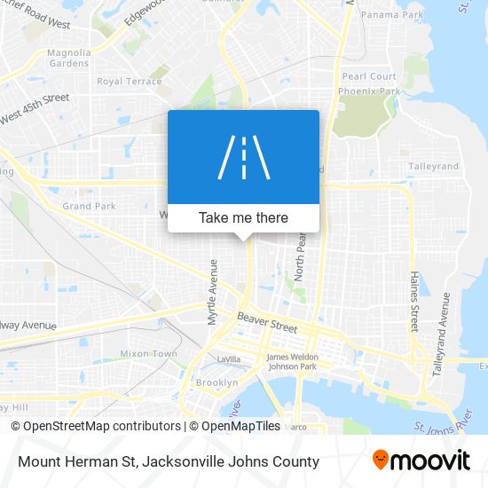 Mapa de Mount Herman St