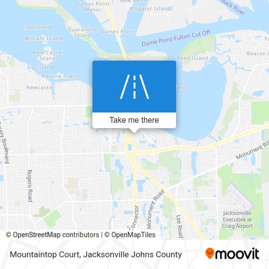 Mapa de Mountaintop Court