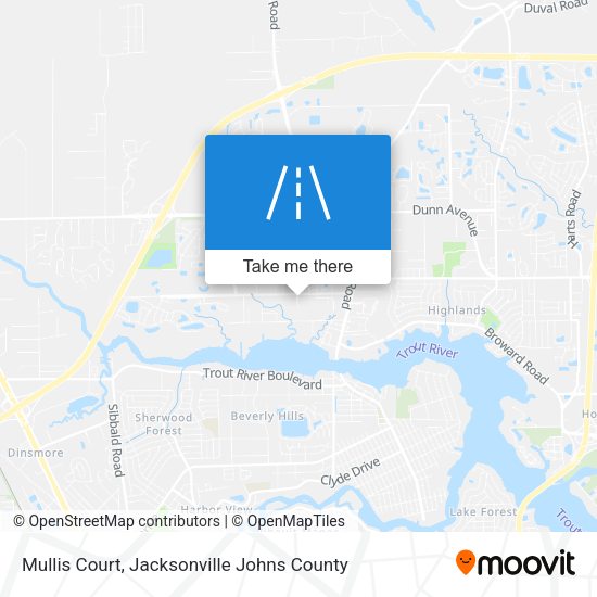Mullis Court map