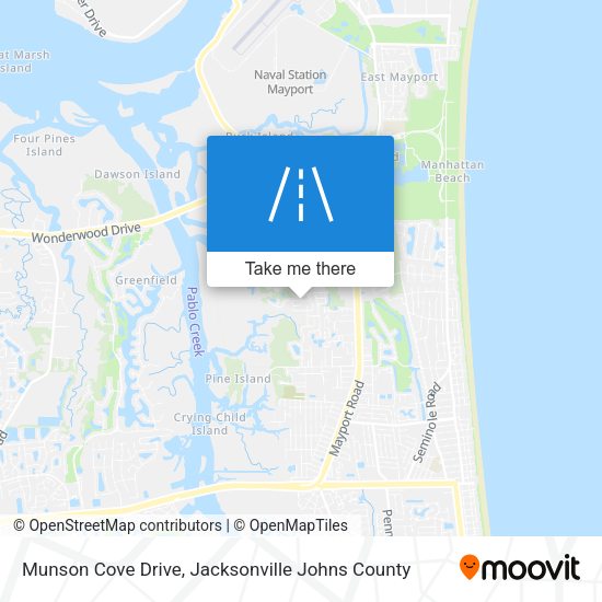 Munson Cove Drive map