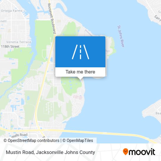 Mapa de Mustin Road