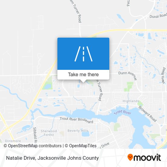 Mapa de Natalie Drive