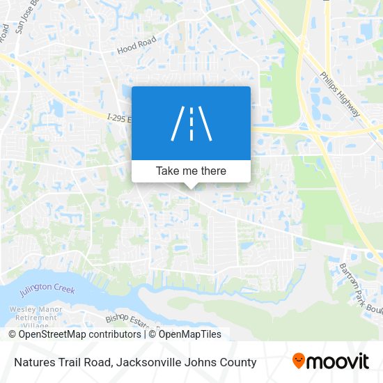 Natures Trail Road map