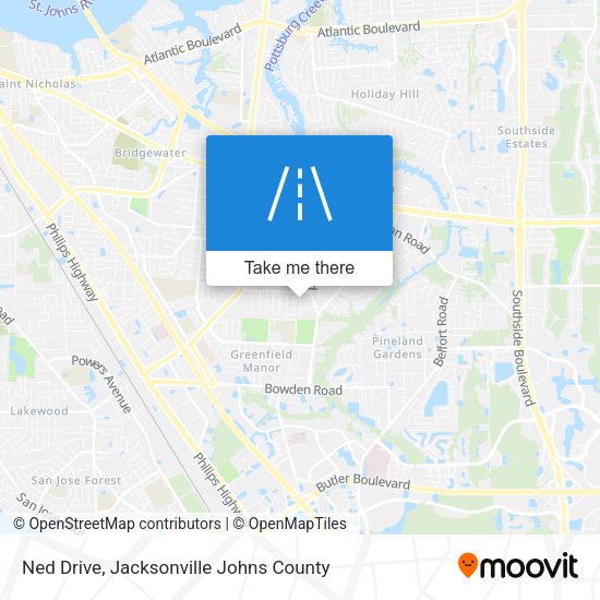 Ned Drive map