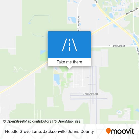 Mapa de Needle Grove Lane