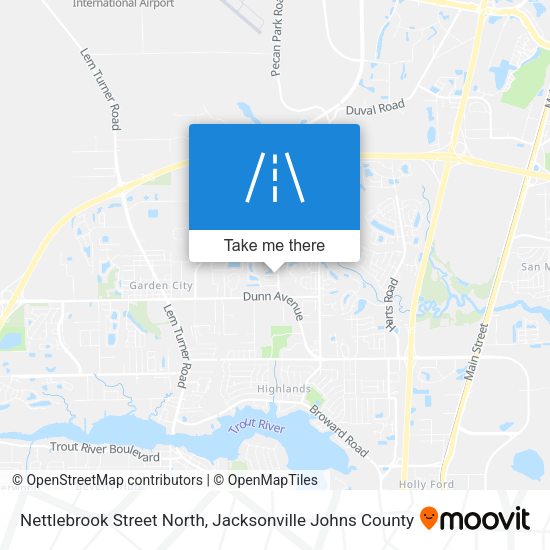 Nettlebrook Street North map