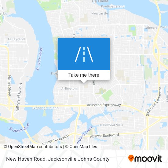 Mapa de New Haven Road
