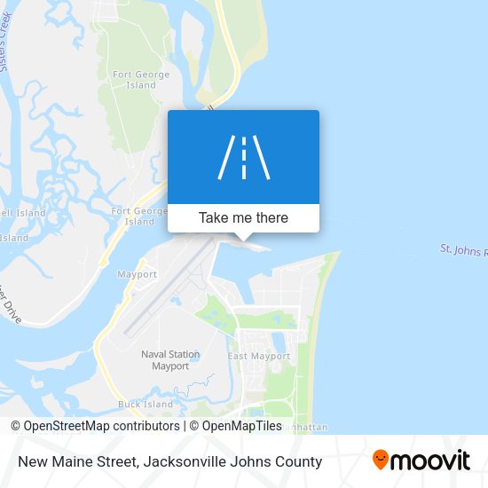 New Maine Street map