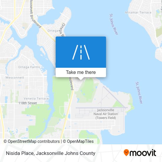 Nisida Place map