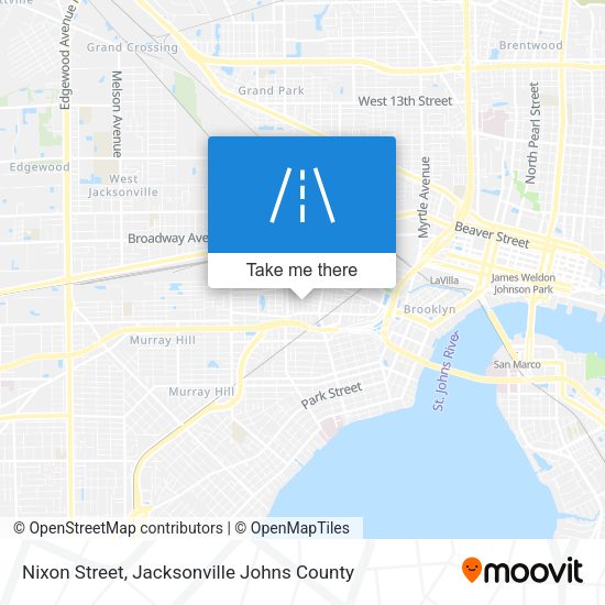 Mapa de Nixon Street