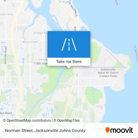 Norman Street map