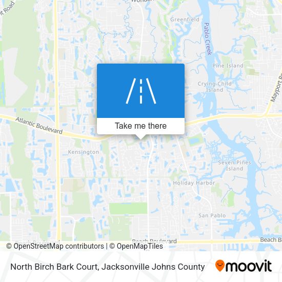 Mapa de North Birch Bark Court