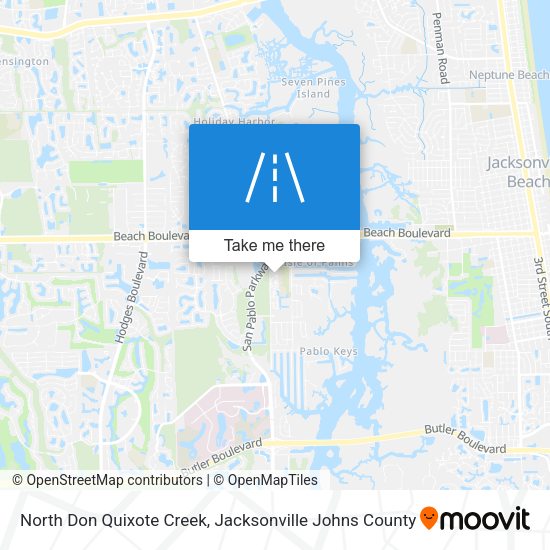 Mapa de North Don Quixote Creek