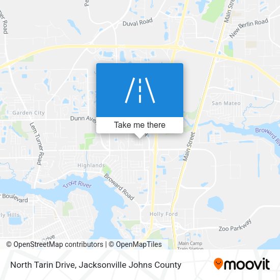 North Tarin Drive map
