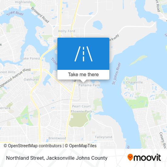Northland Street map