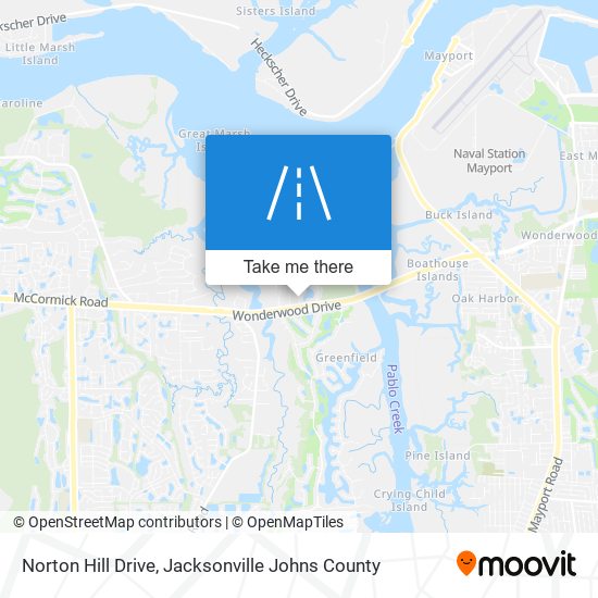 Norton Hill Drive map