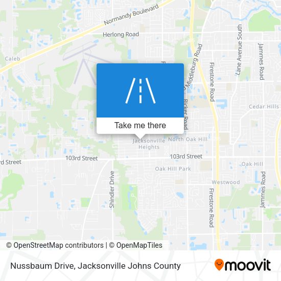 Nussbaum Drive map