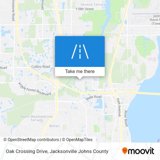 Mapa de Oak Crossing Drive