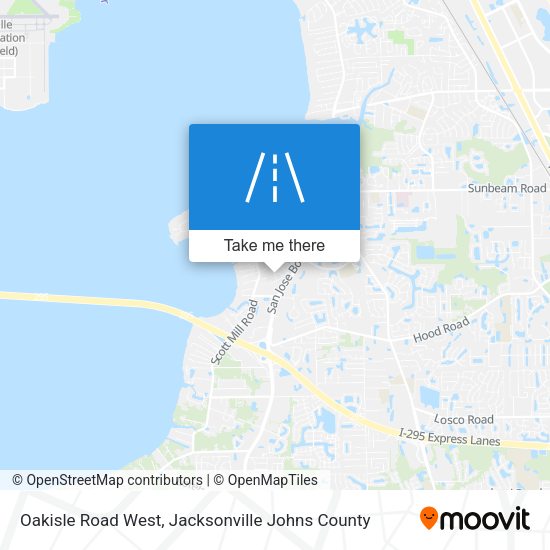 Mapa de Oakisle Road West