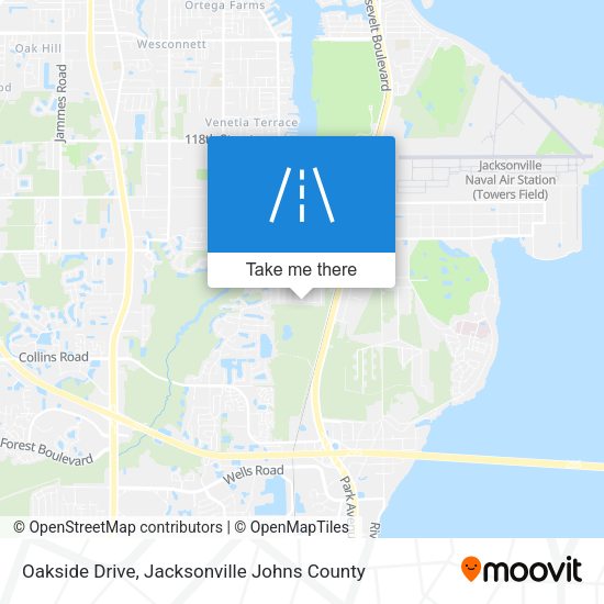 Oakside Drive map