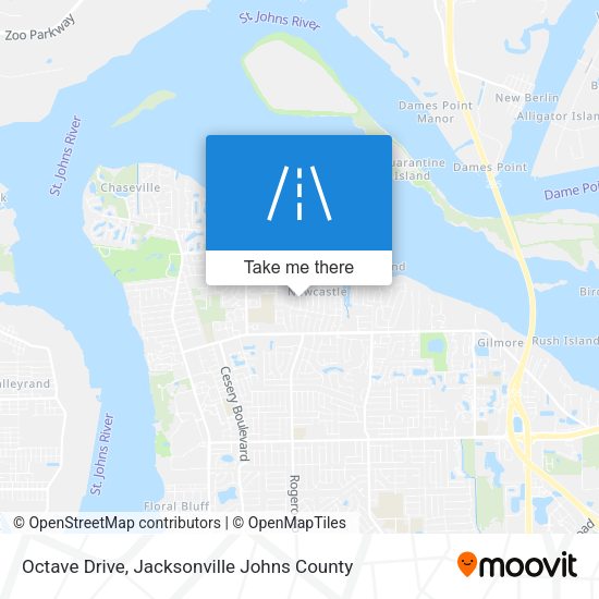 Octave Drive map