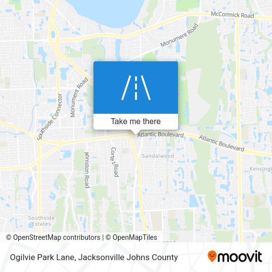 Mapa de Ogilvie Park Lane