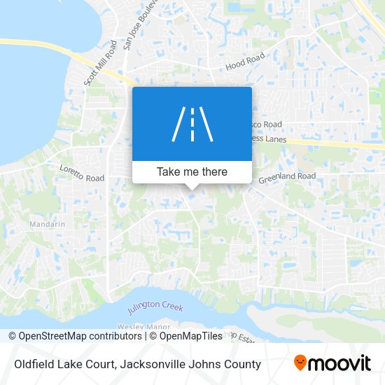 Mapa de Oldfield Lake Court
