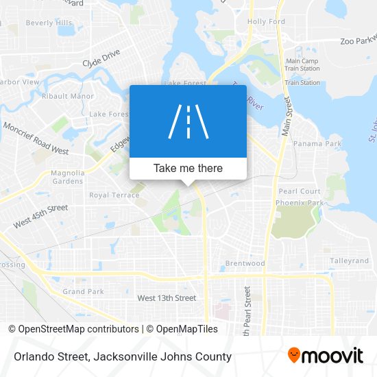 Orlando Street map